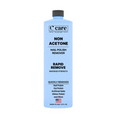 ccare toque suave quita esmalte, botella para limpieza delicada de uñas