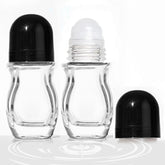 Cchenxxi 30ml glass roll-on bottle with oval shape for travel-ready essential oils.
