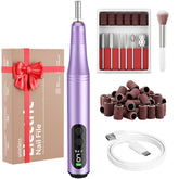 Ccigedy electric nail drill kit front view for home salon use