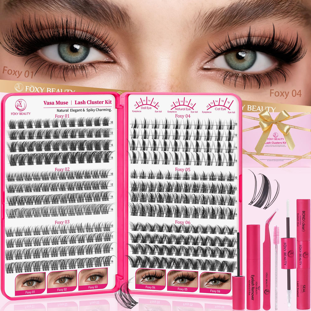 CCODDY Vasa Muse lash book with 288 clusters for a full daily look.