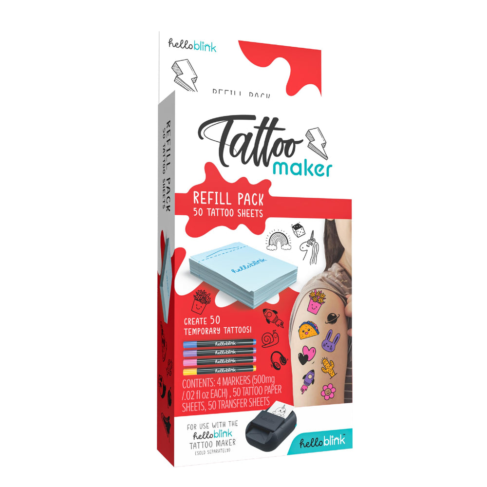 CEACO Hello Blink recarga de tatuajes para crear diseños en casa