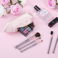 CECKQUE pink bag compact size fits lipsticks and small accessories.