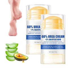 Cecurpo crema pie 60-urea, hidratación intensa para piel resquebrajada.