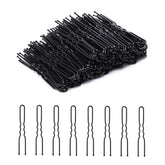 Cehony U-shaped hair pins in black, 2.4 inch, sturdy for daily wear.