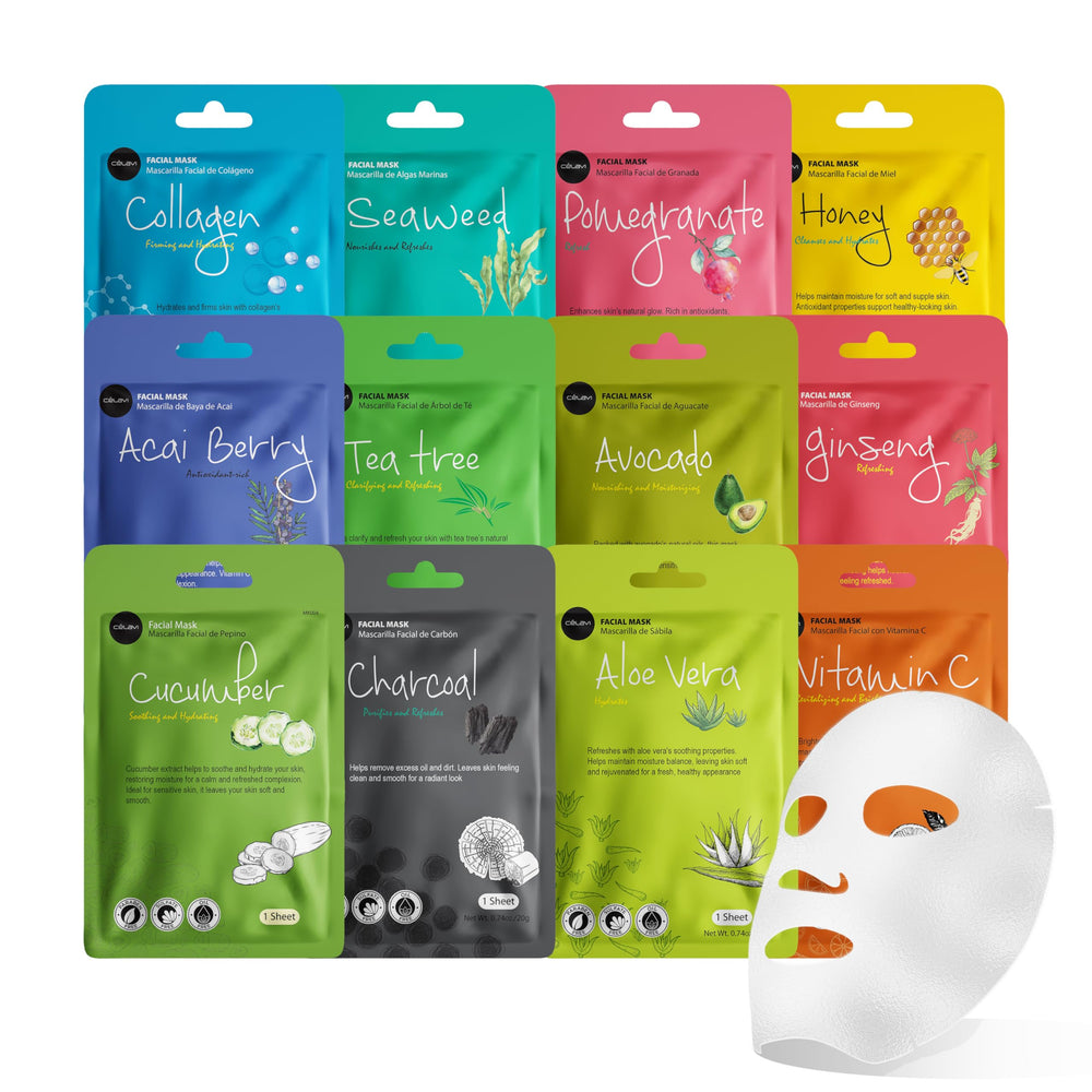 Celavi collagen essence mask for deep hydration and subtle firming