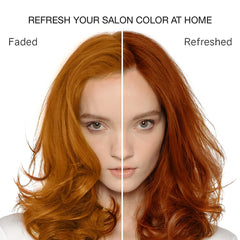Applying Celeb Luxury Colorwash in the shower for a quick color refresh