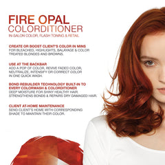 Close-up of Celeb Luxury Colorwash Fire Opal cream texture for even pigment