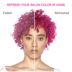 Label highlights gluten-free, sulfate-free, and PPD-free on Celeb Luxury Colorwash