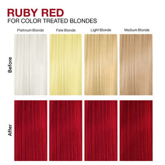 Celeb Luxury Gem Lites Colorwash Ruby label emphasizes shade and semi-permanent results