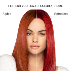 Celeb Luxury Gem Lites Colorwash Ruby lather demonstrates rich cleansing with color payoff
