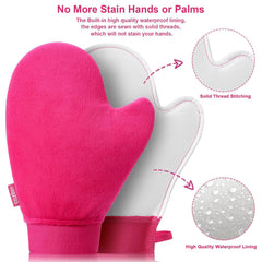 CeleCily guante aplicador bronceado manos evita manchas en palmas.
