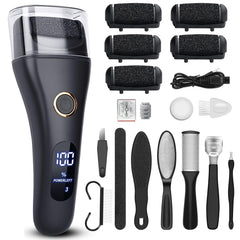 Celepen electric foot file front view for salon-smooth feet.