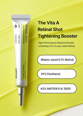 Celimax Vita A Retinal Shot Duo Set bottles in focus for nightly care.