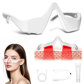Celpack under-eye light therapy device front view for refreshed eyes after screen time
