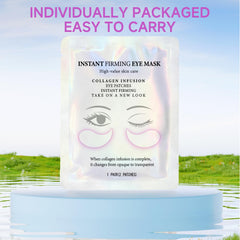 Cemsazorl peptide eye patches close-up showing gentle formula.