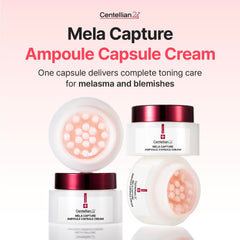 Centellian 24 Madeca Mela Capture ampoule capsules closeup for tone care.