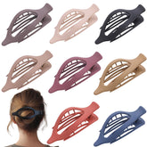 CENTSTAR pinzas planas crema sujetan el cabello con estilo y comodidad.