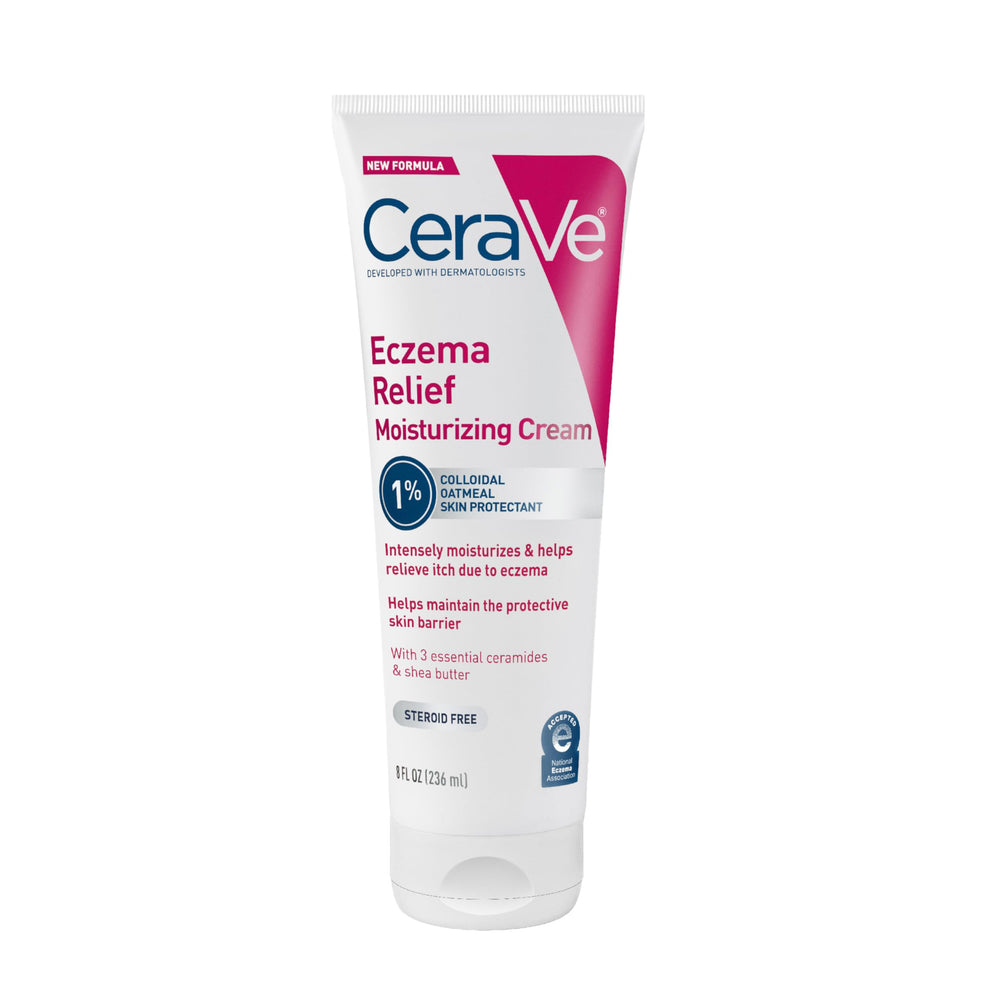 CeraVe crema para eccema con avena coloidal calma la irritación de la piel