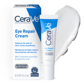 CeraVe Crema Ojos Reparadora: botella mostrando envase para cuidado diario.