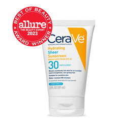 Aplicación rápida del protector solar de CeraVe para piel suave