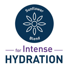 Close-up of gel-oil texture highlighting lightweight, 24-hour hydration.