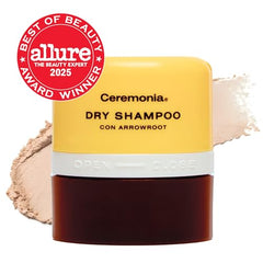 Ceremonia arrowroot absorbs oil at the roots for a refreshed look