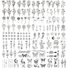 Cerlaza 100-sheets pack displayed flat for design variety.