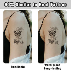Cerlaza long-lasting tattoos demonstrate 3–7 day wear in daily use.