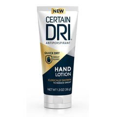 Certain Dri mano-locion-seca: mantiene las manos secas y cómodas todo el día.