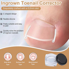 CESWEIAR pedicure tools kit laid out for easy home use