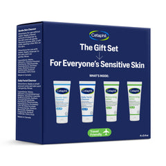 Cetaphil Conjunto Regalo para Piel Sensible: botella destacada, cuidado diario suave.