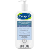 Cetaphil, botella de lavado, alivia la sequedad y suaviza la piel.