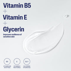 Close-up of label highlights hypoallergenic, dermatologist-tested formula