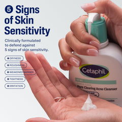 Cetaphil Gentle Clear: espuma gel suave para una limpieza efectiva