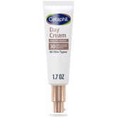 Cetaphil Healthy Renew Day Cream SPF 30 front label indicating daily sun protection.