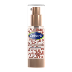 Cetaphil Healthy Renew Serum botella con pump, hidratación duradera para piel sensible.