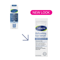 Cetaphil suero con ácido hialurónico y vitaminas para la zona ocular.