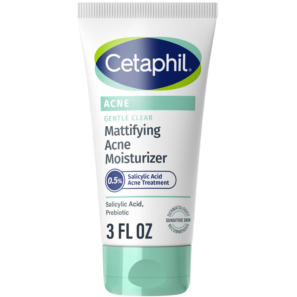 Cetaphil Hidratante Facial, textura ligera y acabado mate para piel sensible.