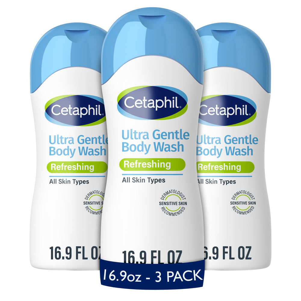 Cetaphil Lavado Corporal frasco, cuidado suave para piel sensible