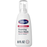 Cetaphil: limpieza suave con espuma para piel sensible y rojez.