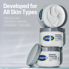 Close-up of Cetaphil Activator texture showing smooth, moisturized skin potential.