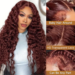 Cfaimity 180 density virgin Brazilian hair wig showing full, natural movement.