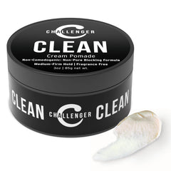 Challenger Crema Pomada sin fragancia, acabado mate, ideal para piel sensible.