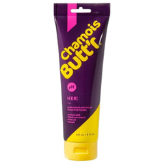 Chamois Butt'r Her' en bote de 8 onzas para uso previo al paseo.