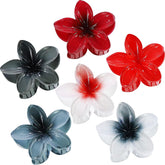 CHANDAT Clips de flores hibisco Hawaii 01 para peinados veraniegos duraderos