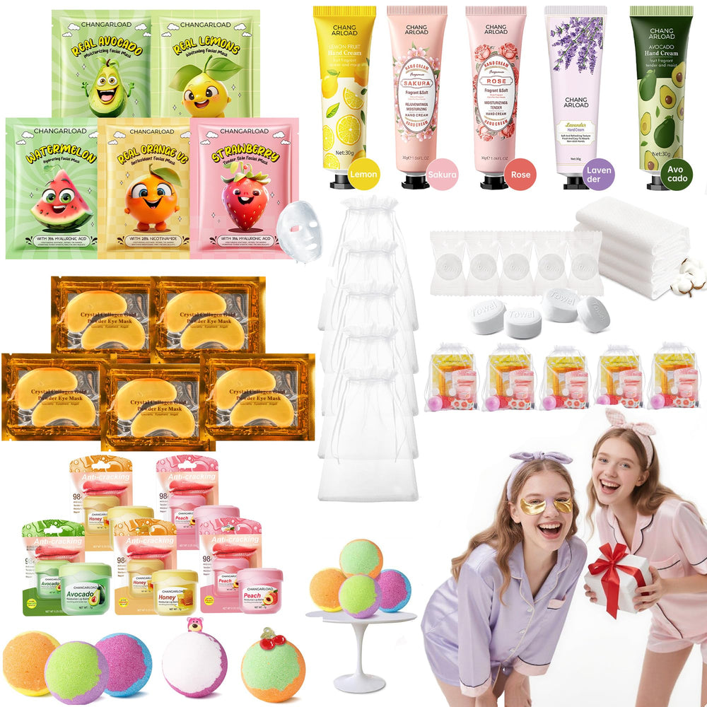 CHANGARLOAD set spa 35 piezas para cuidado en casa