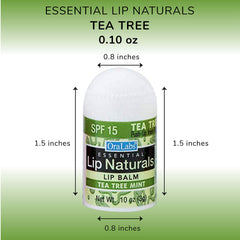 CHAP-ICE Lip Naturals vanilla mini balm with SPF 15 protection