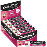 ChapStick Original Cereza, pack de 12, hidrata labios secos durante todo el día.