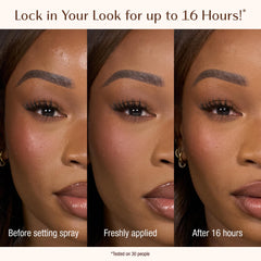 Charlotte Tilbury Airbrush Flawless setting spray shows a pump-cap design for easy use.