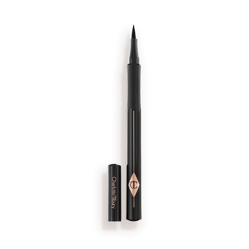 Charlotte Tilbury Feline Flick tip close-up for precise lines.